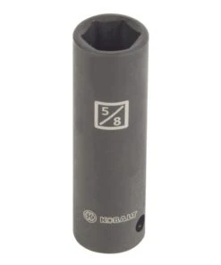 Kobalt Impact Sockets & Impact Socket Sets Standard (SAE) 1/2-in Drive 5/8-in 6-Point Impact Socket
