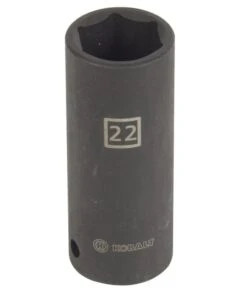 Kobalt Impact Sockets & Impact Socket Sets Metric 1/2-in Drive 22mm 6-Point Impact Socket