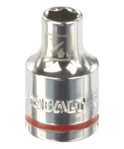 Kobalt Sockets & Socket Sets Standard (SAE) 3/8-in Drive 6-point 1/4-in Shallow Socket