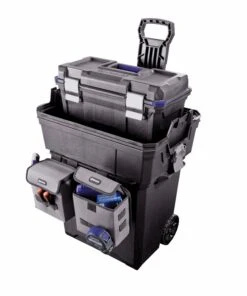Kobalt Portable Tool Boxes Zerust 19-in Black Plastic Wheels Lockable Tool Box -Kobalt Sales Store 04578558 scaled
