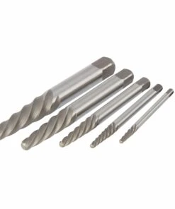 Kobalt Screw Extractors & Sets 5-Piece 5-in Steel Screw Extractor Set