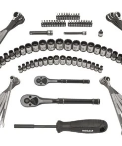 Kobalt Mechanics Tool Sets Universal 115-Piece Standard (SAE) and Metric Combination Matte Mechanics Tool Set (1/4-in; 3/8-in) 15 Kobalt Mechanics Tool Sets Universal 115-Piece Standard (SAE) and Metric Combination Matte Mechanics Tool Set (1/4-in; 3/8-in) -Kobalt Sales Store 05028175