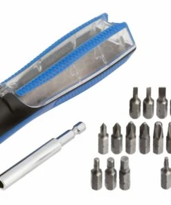Kobalt Screwdriver Bits 1-in Set Steel Hex Shank Screwdriver Bit Set Screwdriver (20-Piece)