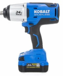 Kobalt Impact Wrenches 24-volt Max Variable Speed Brushless 1/2-in Drive Cordless Impact Wrench (1-Battery Included) -Kobalt Sales Store 05395440