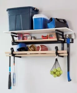 Kobalt Slatwall & Rail Storage Systems 34-in Black Plastic Multipurpose Storage Rail -Kobalt Sales Store 05520661