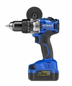 Kobalt Hammer Drills 1/2-in 24-volt Max Variable Speed Brushless Cordless Hammer Drill (1-Battery Included)