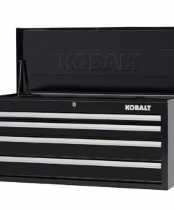 Kobalt Top Tool Chests 40.5-in W x 19.75-in H 4-Drawer Steel Tool Chest (Black)