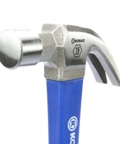 Kobalt Hammers 16-oz Smooth Face Steel Head Fiberglass Claw Hammer -Kobalt Sales Store 07783109