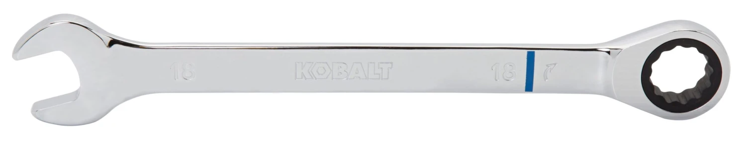 Kobalt Ratchet Wrenches & Sets 18mm 12-point Metric Ratchet Wrench 1 Kobalt Ratchet Wrenches & Sets 18mm 12-point Metric Ratchet Wrench