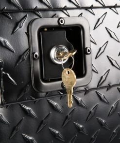 Kobalt Truck Tool Boxes 61.9-in x 13.9-in x 14-in Black Aluminum Top Mount Truck Tool Box -Kobalt Sales Store 08003429