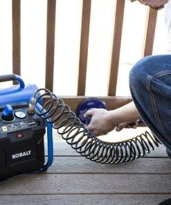Kobalt Air Compressors 2-Gallon Single Stage Portable Electric Twin Stack Air Compressor -Kobalt Sales Store 08020665