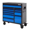 Kobalt Bottom Tool Cabinets 3000 Series 41-in W x 41-in H 11-Drawer Steel Rolling Tool Cabinet (Black)