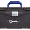 Kobalt Portable Tool Boxes 17-in Black Plastic Lockable Tool Box