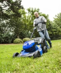 Kobalt Cordless Electric Push Lawn Mowers 40-volt Max Brushless 20-in Push Cordless Electric Lawn Mower 5 Ah -Kobalt Sales Store 08332505