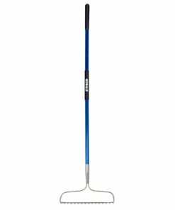 Kobalt Garden Rakes 54-in L Fiberglass-Handle Steel Garden Rake