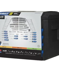 Kobalt Mechanics Tool Sets 189-Piece Standard (SAE) and Metric Combination Polished Chrome Mechanics Tool Set (1/4-in; 3/8-in) 12 Kobalt Mechanics Tool Sets 189-Piece Standard (SAE) and Metric Combination Polished Chrome Mechanics Tool Set (1/4-in; 3/8-in) -Kobalt Sales Store 08512884