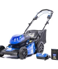 Kobalt Cordless Electric Push Lawn Mowers 40-Volt Max Brushless 20-in Self-propelled Cordless Electric Lawn Mower 5 Ah (Battery and Charger Included)