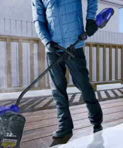 Kobalt Cordless Electric Snow Blowers 40-Volt Max 12-in Single-Stage Cordless Electric Snow Blower 2.5 Ah (Battery Included) -Kobalt Sales Store 08604817