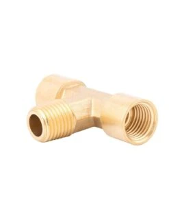 Kobalt Air Compressor Fittings NPT Brass T Fitting (F) 1/4-in -Kobalt Sales Store 08613358