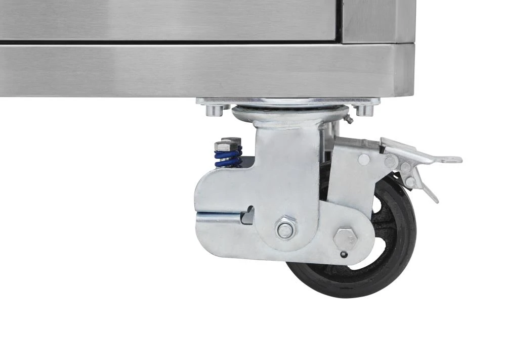 Kobalt Bottom Tool Cabinets 3000 Series 53-in W x 68.7-in H 18-Drawer Stainless Steel Rolling Tool Cabinet (Stainless Steel) 6 Kobalt Bottom Tool Cabinets 3000 Series 53-in W x 68.7-in H 18-Drawer Stainless Steel Rolling Tool Cabinet (Stainless Steel) - Image 6