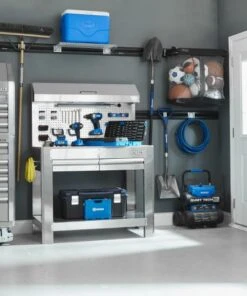 Kobalt Work Benches 45-in W x 36-in H 2-Drawer Wood Work Bench 19 Kobalt Work Benches 45-in W x 36-in H 2-Drawer Wood Work Bench -Kobalt Sales Store 08858928