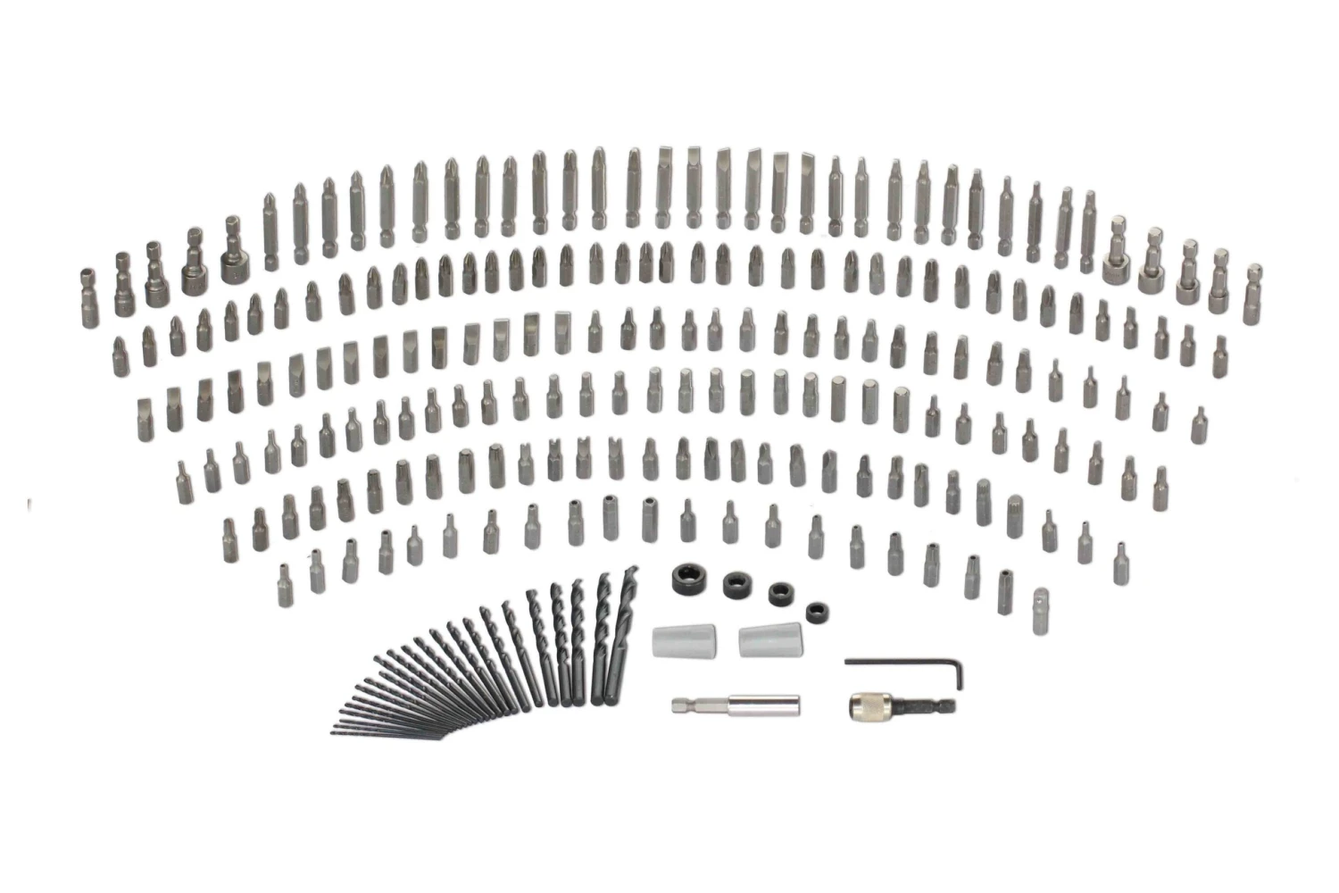 Kobalt Screwdriver Bits Set High-speed Steel Round Shank Screwdriver Bit Set (230-Piece) 1 Kobalt Screwdriver Bits Set High-speed Steel Round Shank Screwdriver Bit Set (230-Piece)