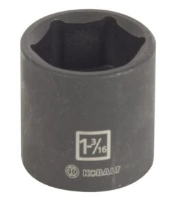Kobalt Impact Sockets & Impact Socket Sets Standard (SAE) 1/2-in Drive 1-3/16-in 6-Point Impact Socket