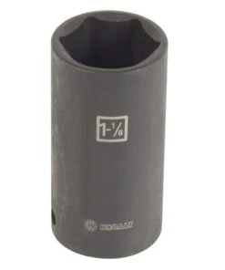 Kobalt Impact Sockets & Impact Socket Sets Standard (SAE) 1/2-in Drive 1-1/8-in 6-Point Impact Socket