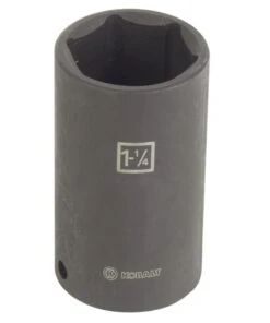 Kobalt Impact Sockets & Impact Socket Sets Standard (SAE) 1/2-in Drive 1-1/4-in 6-Point Impact Socket