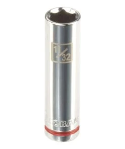 Kobalt Sockets & Socket Sets Standard (SAE) 1/4-in Drive 6-point 11/32-in Deep Socket