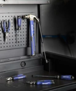 Kobalt Bottom Tool Cabinets 3000 Series 45-in W x 47-in H 7-Drawer Steel Rolling Tool Cabinet (Black) -Kobalt Sales Store 09082649