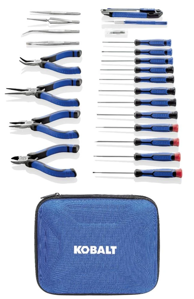 Kobalt Household Tool Sets 28-Piece Household Tool Set with Soft Case 3 Kobalt Household Tool Sets 28-Piece Household Tool Set with Soft Case - Image 3