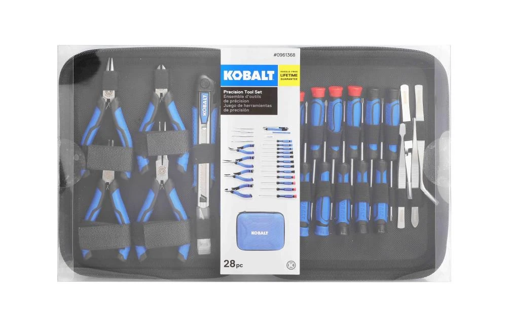 Kobalt Household Tool Sets 28-Piece Household Tool Set with Soft Case 2 Kobalt Household Tool Sets 28-Piece Household Tool Set with Soft Case - Image 2