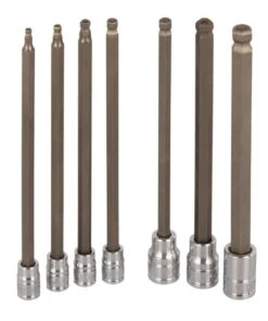 Kobalt Driver Sockets & Sets 7-Piece 1/4-in; 3/8-in Drive Set Hex Bit Standard (SAE) Driver Socket Set