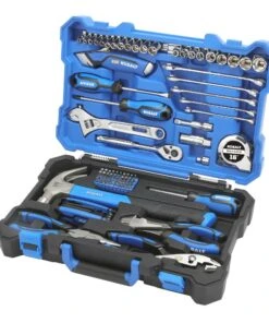 Kobalt Mechanics Tool Sets 89-Piece Standard (SAE) Polished Chrome Mechanics Tool Set (3/8-in) -Kobalt Sales Store 09736992