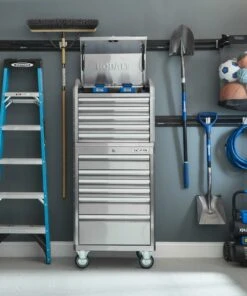 Kobalt Top Tool Chests 3000 Series 27-in W x 23.2-in H 5-Drawer Stainless Steel Tool Chest (Stainless Steel) -Kobalt Sales Store 09749980