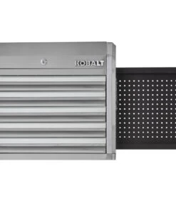 Kobalt Top Tool Chests 3000 Series 27-in W x 23.2-in H 5-Drawer Stainless Steel Tool Chest (Stainless Steel) -Kobalt Sales Store 09749988