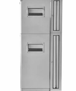 Kobalt Bottom Tool Cabinets 3000 Series 41-in W x 41-in H 11-Drawer Stainless Steel Rolling Tool Cabinet (Stainless Steel) -Kobalt Sales Store 09814601