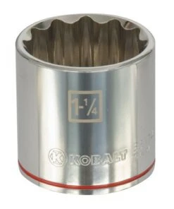 Kobalt Sockets & Socket Sets Standard (SAE) 1/2-in Drive 12-point 1-1/4-in Shallow Socket 12 Kobalt Sockets & Socket Sets Standard (SAE) 1/2-in Drive 12-point 1-1/4-in Shallow Socket -Kobalt Sales Store 099198852799xl