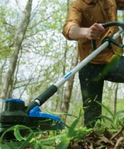 Kobalt Cordless Electric String Trimmers 24-Volt Max 12-in Straight Cordless String Trimmer (Battery Included) -Kobalt Sales Store 10088108