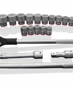 Kobalt Mechanics Tool Sets 3/4-in Drive 20-Piece Standard (SAE) Matte Mechanics Tool Set (3/4-in;) -Kobalt Sales Store 10421573 scaled