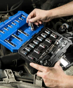 Kobalt Mechanics Tool Sets 30-Piece Standard (SAE) and Metric Combination Polished Chrome Mechanics Tool Set (3/8-in;) -Kobalt Sales Store 11294854 scaled