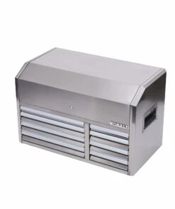 Kobalt Top Tool Chests 3000 Series 41-in W x 26.1-in H 8-Drawer Stainless Steel Tool Chest (Stainless Steel) -Kobalt Sales Store 11561533