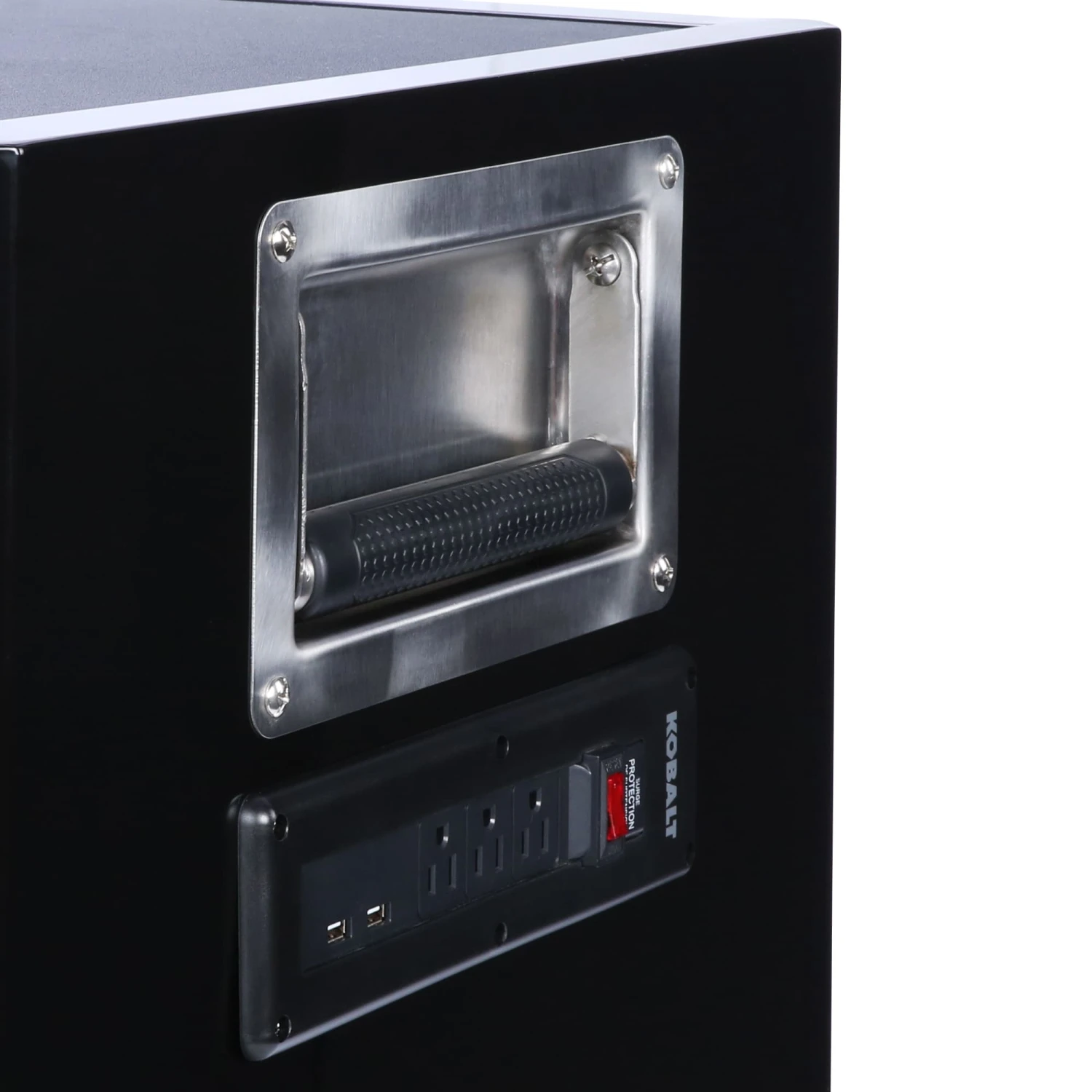 Kobalt Bottom Tool Cabinets 3000 Series 41-in W x 37.5-in H 8-Drawer Steel Rolling Tool Cabinet (Black) 5 Kobalt Bottom Tool Cabinets 3000 Series 41-in W x 37.5-in H 8-Drawer Steel Rolling Tool Cabinet (Black) - Image 5