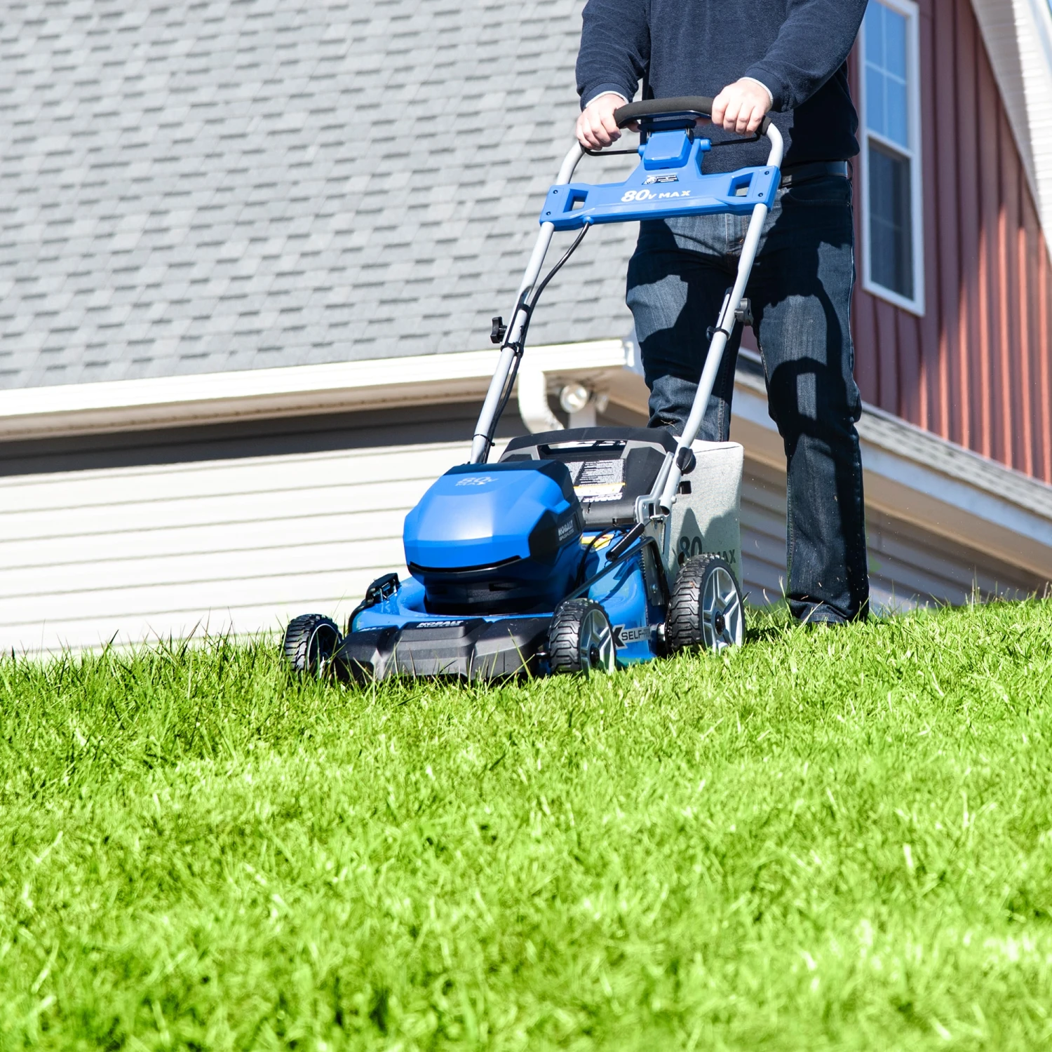 Kobalt Cordless Electric Push Lawn Mowers 80-Volt Max Brushless 21-in Self-propelled Cordless Electric Lawn Mower (Battery Not Included and) 11 Kobalt Cordless Electric Push Lawn Mowers 80-Volt Max Brushless 21-in Self-propelled Cordless Electric Lawn Mower (Battery Not Included and) - Image 11