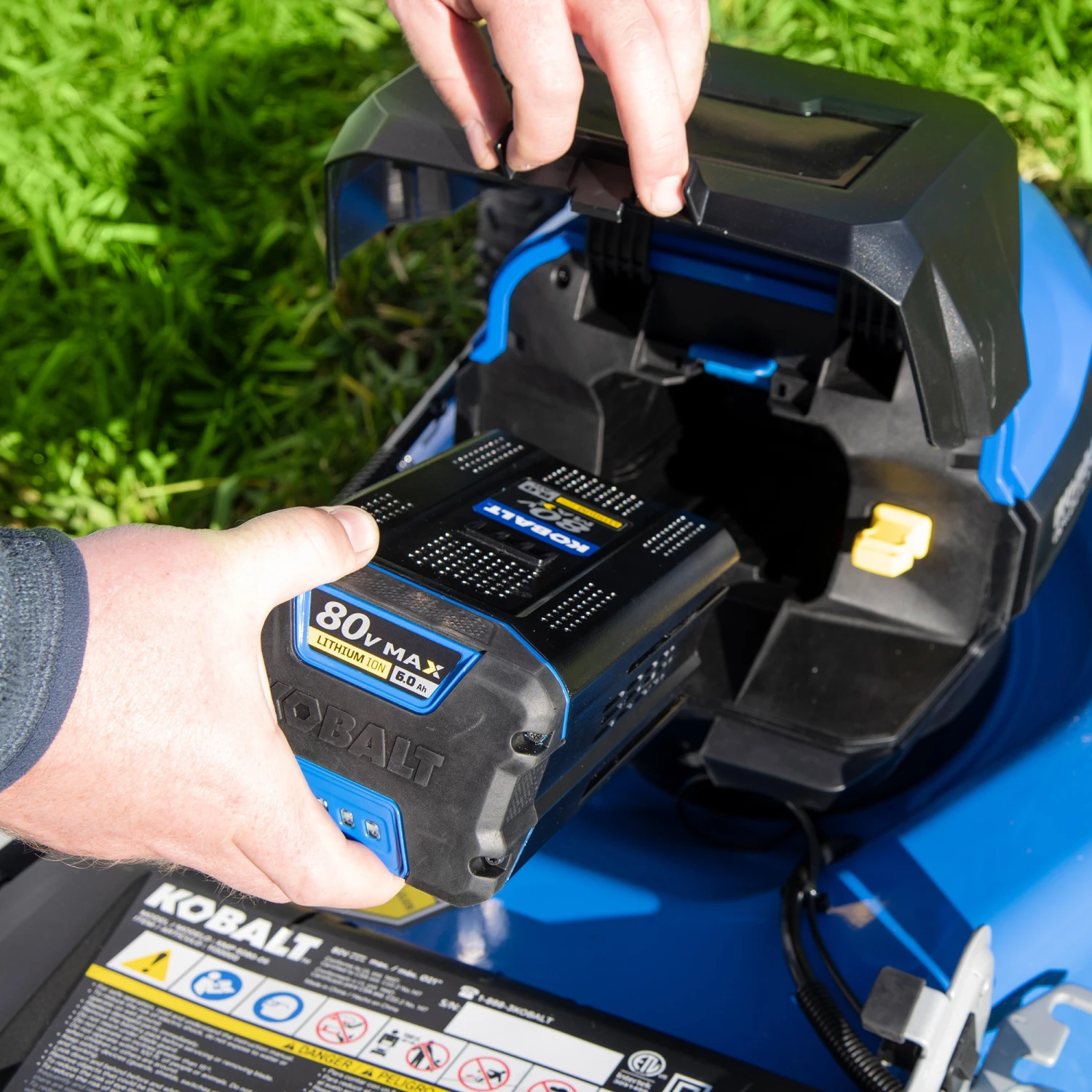 Kobalt Cordless Electric Push Lawn Mowers 80-Volt Max Brushless 21-in Self-propelled Cordless Electric Lawn Mower (Battery Not Included and) 10 Kobalt Cordless Electric Push Lawn Mowers 80-Volt Max Brushless 21-in Self-propelled Cordless Electric Lawn Mower (Battery Not Included and) - Image 10