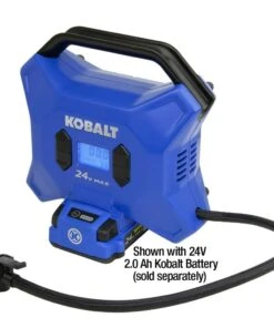Kobalt Air Inflators Kobalt 24 Volt cordless high pressure inflator 24-Volt Lithium Ion (Li-Ion) Air Inflator (Power Source: Battery) -Kobalt Sales Store 11621569