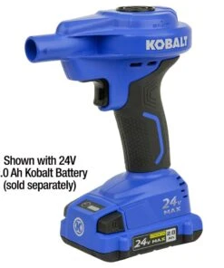 Kobalt Air Inflators 24V Cordless High Volume Inflator 24-Volt Lithium Ion (Li-Ion) Air Inflator (Power Source: Battery) -Kobalt Sales Store 11629463