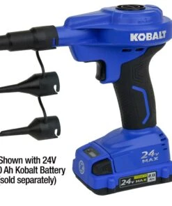 Kobalt Air Inflators 24V Cordless High Volume Inflator 24-Volt Lithium Ion (Li-Ion) Air Inflator (Power Source: Battery) -Kobalt Sales Store 11629465