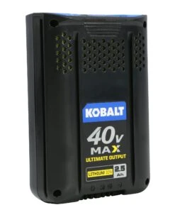 Kobalt Cordless Power Equipment Batteries & Chargers 40-Volt Max 2.5 Ah Rechargeable Lithium Ion (Li-Ion) Cordless Power Equipment Battery -Kobalt Sales Store 12049648